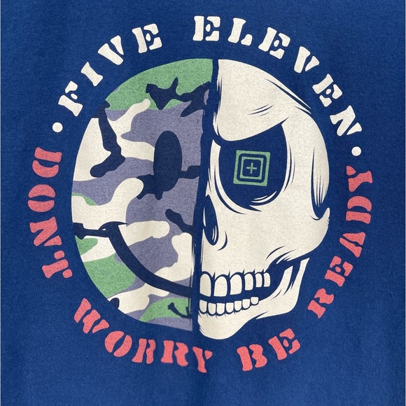 5.11 Tactical‎ "Don't Worry Be Ready", long sleeve T size  XL - Picture 1 of 5